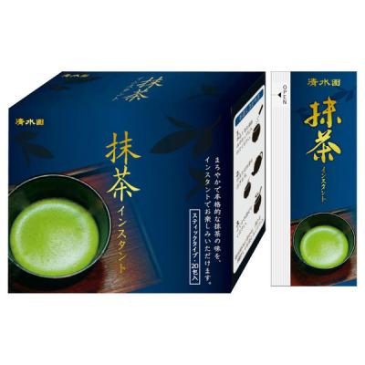 LOHACO - 清水園 抹茶インスタント 106451 1箱(20包入)