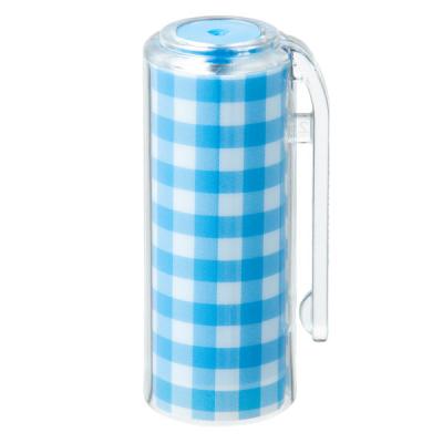 【アウトレット】シヤチハタ ネーム9 着せ替えパーツ クリップホルダー チェック柄青 XL-9PKH/H-CHB 1セット(1個×2)