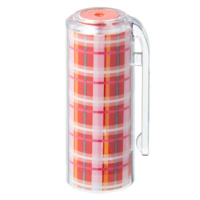 【アウトレット】シヤチハタ ネーム9 着せ替えパーツ クリップホルダー チェック柄赤 XL-9PKH/H-CHR 1セット(1個×2)