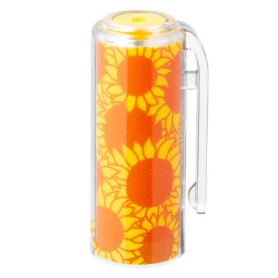 【アウトレット】シヤチハタ ネーム9 着せ替えパーツ クリップホルダー ひまわり柄 XL-9PKH/H-HM 1セット(1個×2)