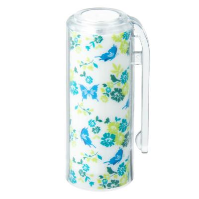 【アウトレット】シヤチハタ ネーム9 着せ替えパーツ クリップホルダー フラワー柄3 XL-9PKH/H-FL3 1セット(1個×2)