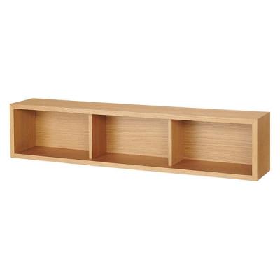 【美品・2個セット】無印良品 壁に付けられる家具箱 オーク材突板 88cm LOHACO - 無印良品 壁に付けられる家具箱 オーク材突板 88cm 良品計画