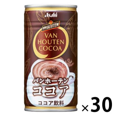 アサヒ飲料 バンホーテンココア 185g 2CNQ1 1セット(1函(30本)×30)