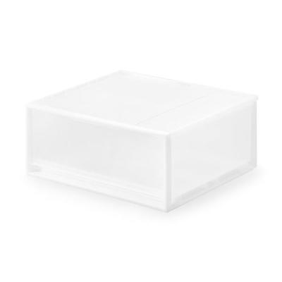 LOHACO - 無印良品 ポリプロピレン 収納ケース ワイド 中 約幅55×奥行