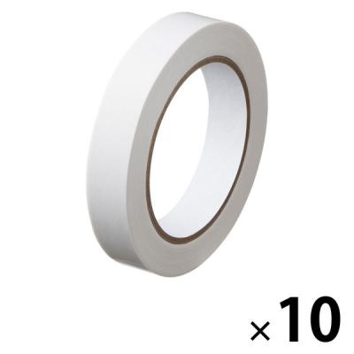 アスクル 「現場のチカラ」一般用両面テープ 20×20 3512AAWH2020 1セット(1巻×10) オリジナル