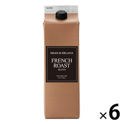 ディーン＆デルーカ アイスコーヒー無糖 1セット(1本(1.0L×1本)×6)