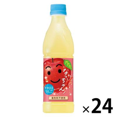 サントリーフーズ サントリー なっちゃんりんご 425ml ペット FY5LR 1セット(1セット(6本)×24)