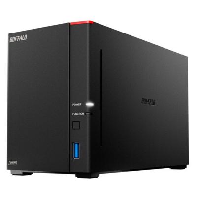 バッファロー ネットワーク対応HDD(NAS) 　8TB(4TB×2) LOHACO - NAS ネットワーク対応HDD 8TB バッファロー LinkStation 2