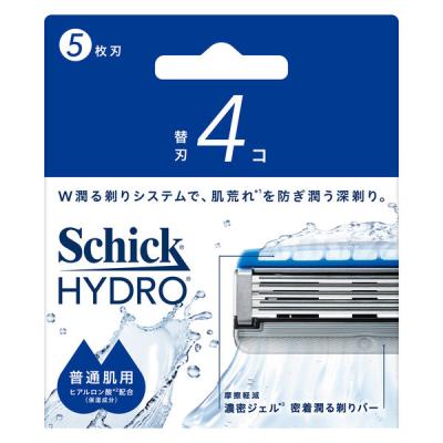 シック・ジャパン シック ハイドロ 普通肌 替刃 4個 50030258 1個