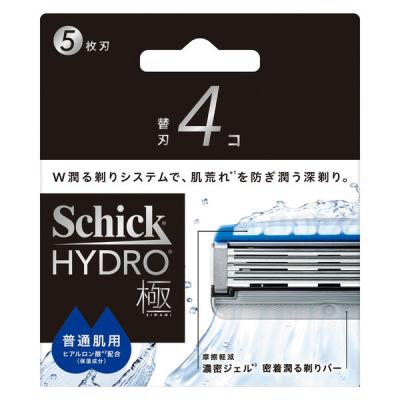 シック・ジャパン シック ハイドロ極 普通肌 替刃 4個 50030268 1個