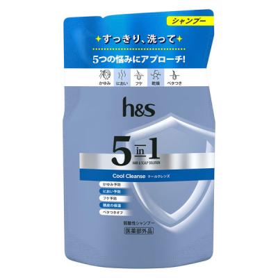 h＆s　5in1　クールクレンズ シャンプー 詰め替え P＆G