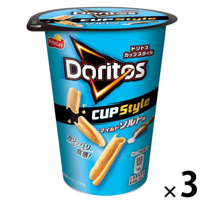 ドリトス CUP Style　マイルドソルト味 1セット（1個×3） おつまみ