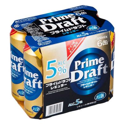 【アウトレット】 プライムドラフト レギュラー 500ml 1セット（6本）