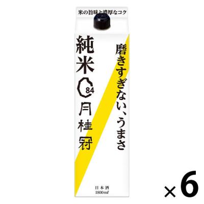 月桂冠 純米 パック 1.8L 1セット（6本） 日本酒