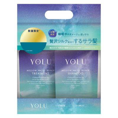 YOLU（ヨル） メロウナイトリペアシャンプー＆トリートメント詰替セット 350ml+350g I-ne