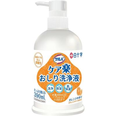 白十字 サルバ ケア楽おしり洗浄液 42662 390mL 1本