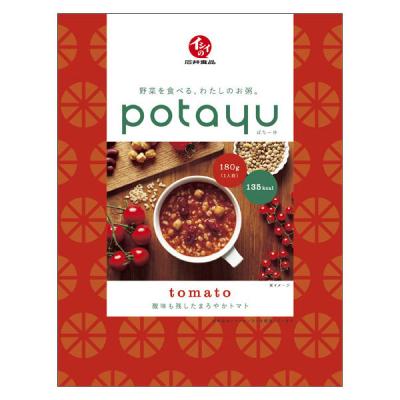 【アウトレット】POTAYU　ぽたーゆ　トマト　1袋（180g）　玄米おかゆ　石井食品