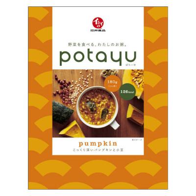 【アウトレット】POTAYU　ぽたーゆ　パンプキン　1袋（180g）　玄米おかゆ　石井食品