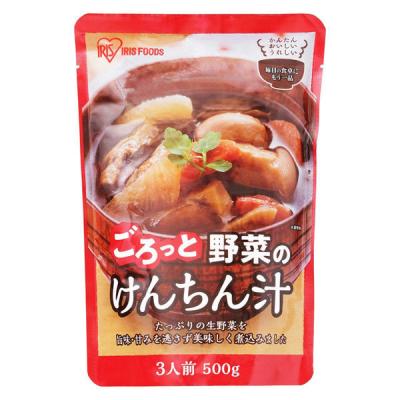 レトルト惣菜 けんちん汁 500g 1個 アイリスフーズ レトルトパウチ