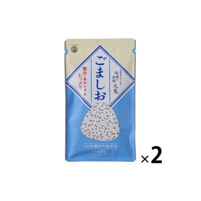 LOHACO - 九鬼 ごましお 化学調味料無添加 30g 1セット（2袋） 九鬼産業