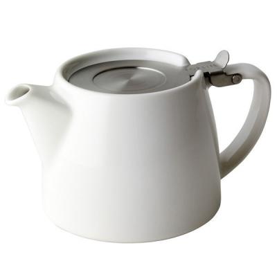 FORLIFE（フォーライフ） スタンプ ティーポット ホワイト 530ml 1個
