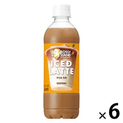 サントリーフーズ ボス スタンド アイス ド ラテ 450ml 1セット（6本）