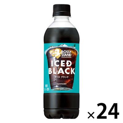 サントリーフーズ ボス スタンド アイス ド ブラック 450ml 1箱（24本入）