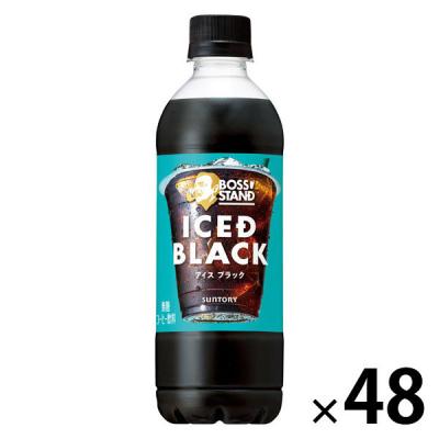 サントリーフーズ ボス スタンド アイス ド ブラック 450ml 1セット（48本）