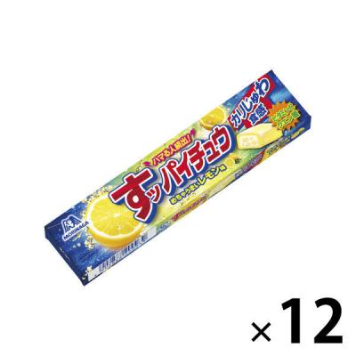 森永製菓　すッパイチュウ＜すっぱいレモン味＞ 12本 ハイチュウ ソフトキャンディ