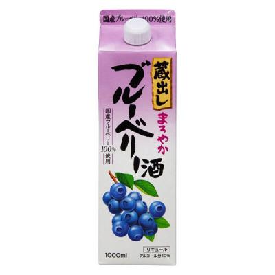【アウトレット】東亜酒造 蔵出し まろやかブルーベリー酒 1000ml 1本