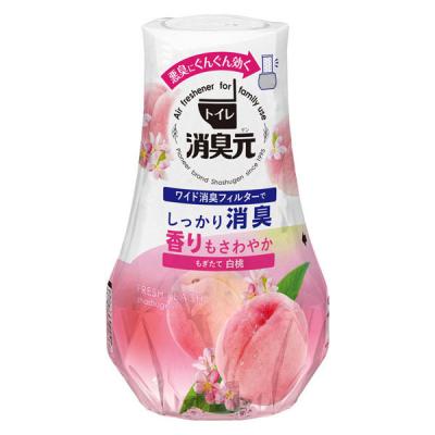 トイレの消臭元 トイレ用  もぎたて白桃 消臭剤 400ml 1個 小林製薬