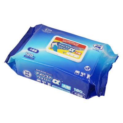 大衛 環境清拭用アメジストワイパーα （大判・厚手）ピロータイプ 1パック（120枚入）