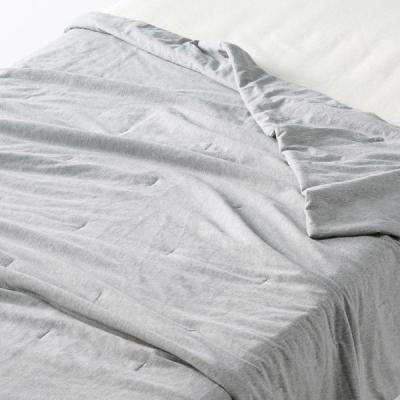 無印良品 ひんやり綿 薄掛ふとん Ｄ １８０×２００ｃｍ グレー 良品計画