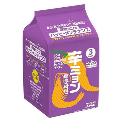 日清辛ミョン　トムヤムクンラーメン　１セット（３食パック）