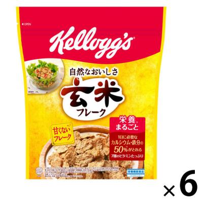 玄米フレーク　２００ｇ　６袋　日本ケロッグ　シリアル