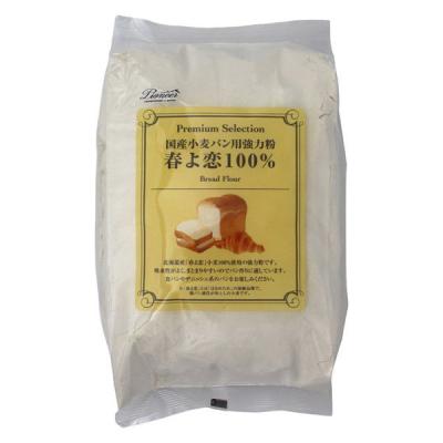 製菓材料 国産小麦パン用 強力粉 春よ恋100% 800g 1個