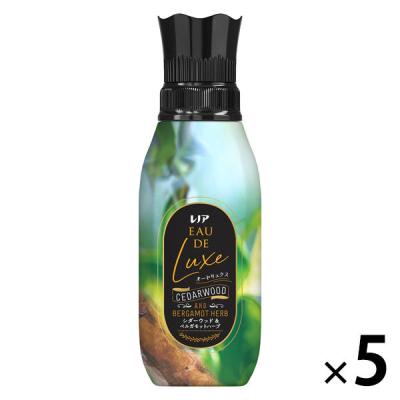 【アウトレット】レノア オードリュクス シダーウッド＆ベルガモットハーブ 本体 475mL 1セット（1個×5） 柔軟剤 P＆G