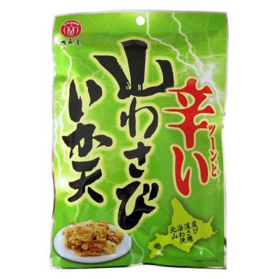 おつまみ　おやつ 山わさびいか天　40g 1個
