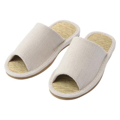 無印良品 イ草スリッパ 前あき ＸＬ ２６．５〜２８ｃｍ用 生成 良品計画