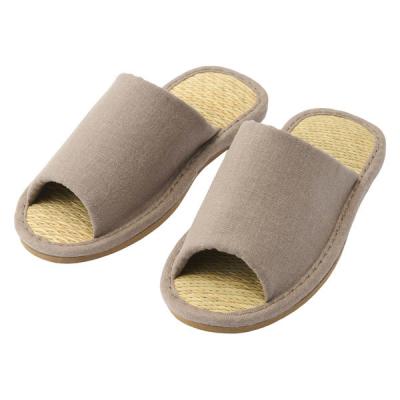 無印良品 イ草スリッパ 前あき Ｓ ２２〜２３．５ｃｍ用 ライトブラウン 良品計画