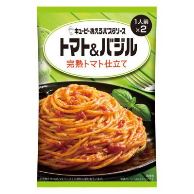 （セール）キユーピー あえるパスタソース　トマト＆バジル　完熟トマト仕立て 1袋（1人前×2）