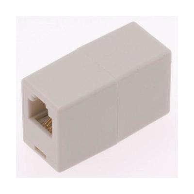 オーム電機 モジュラー中継コネクター アダプター 電話線 有線 コネクタ TP-3039 1個