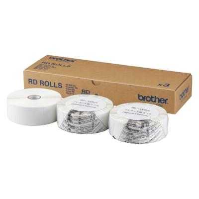 ブラザー RD-U06J1 プレカット紙ラベル 40mm×60mm 1箱(3巻入)