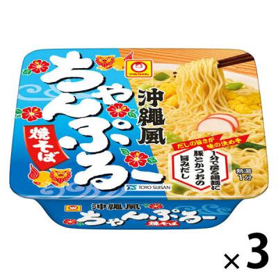 LOHACO - 沖縄風ちゃんぷるー焼そば107g 3個 東洋水産