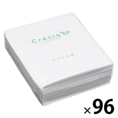 ティッシュペーパー クレシアEF フェイシャルティッシュ 100枚 1セット（1パック×96）日本製紙クレシア