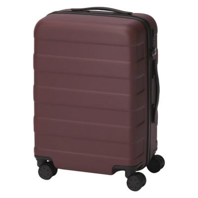 無印良品 バーを自由に調節できる ハードキャリーケース ３６Ｌ ボルドー タテ５４×ヨコ３７×マチ２４ｃｍ 良品計画