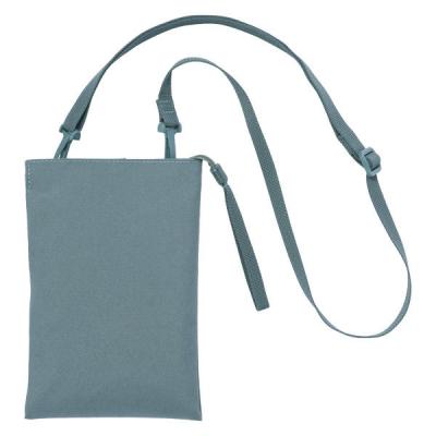 無印良品 撥水 再生ポリエステル ミニサコッシュ スモーキーブルー タテ２０．５×ヨコ１３．５ｃｍ 良品計画