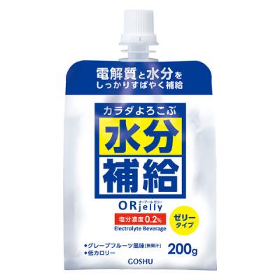 五洲薬品 カラダよろこぶ水分補給ORゼリー 200g 1個
