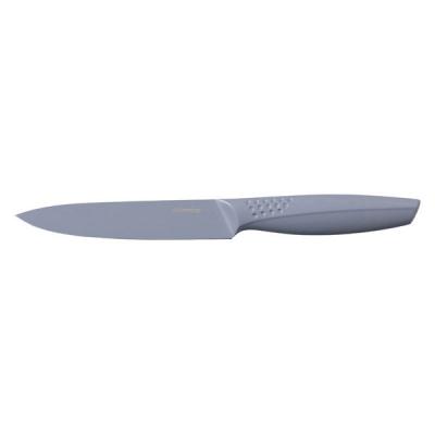 【アウトレット】汚れがつきにくい ペティナイフ 刃渡り12.6cm グレー 1本 フッ素樹脂コーティング 食洗機対応 シービージャパン