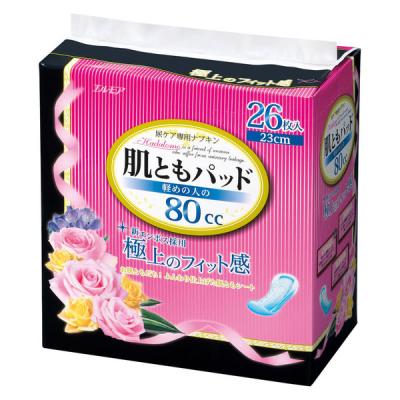 肌ともパッド 軽めの人の80cc 479071  カミ商事　1セット（312枚入：26枚入×12パック）